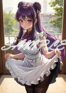 Z1489 シャンプー らんま12 A4 同人 イラスト 巨乳 美少女 コスプレ Anime アニメ イラストアートポスター セクシーアート acg.