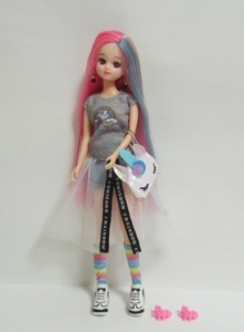  Takara Tommy Licca-chan кукла #Licca# - shu бирка Licca-chan Rainbow Unicorn 