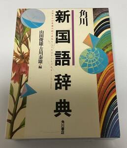 角川　新国語辞典