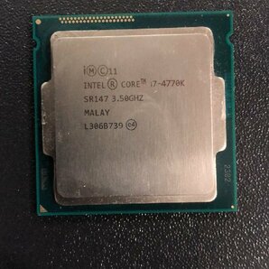 CPU インテル Intel Core I7-4770K プロセッサー 中古 動作未確認 ジャンク品 - A218の画像1