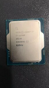 CPU Intel Intel Core I7-12700F processor used operation not yet verification junk - A336