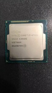CPU インテル Intel Core I7-4790K プロセッサー 中古 動作未確認 ジャンク品 - A380