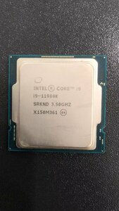 CPU インテル Intel Core I9-11900K プロセッサー 中古 動作未確認 ジャンク品 - A445