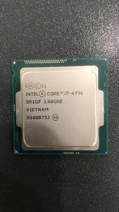 CPU インテル Intel Core I7-4790 プロセッサー 中古 動作未確認 ジャンク品 - A461