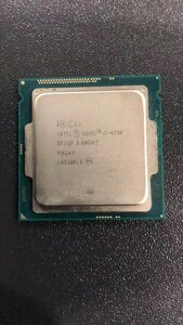 CPU インテル Intel Core I7-4790 プロセッサー 中古 動作未確認 ジャンク品 - A324