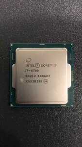 CPU Intel Intel Core I7-6700 processor used operation not yet verification junk - A360