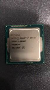 CPU インテル Intel Core I7-4790K プロセッサー 中古 動作未確認 ジャンク品 - A276