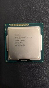 CPU Intel Intel Core I7-3770 processor used operation not yet verification junk - A592