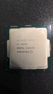 CPU インテルIntel Core I5-10500 プロセッサー 中古 動作未確認 ジャンク品 - A511