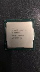 CPU Intel Intel Core I9-9900KS processor used operation not yet verification junk -A565