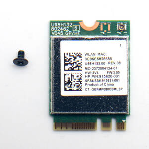 無線LANカード Wi-Fiカード Realtek RTL8821CE Bluetooth 4.2 HP 15-da0084TU 修理パーツ 交換パーツ