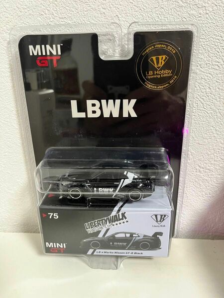 ミニGT minigt LBWK リバティーウォーク　GTR 75