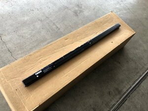 【アウトレット品】THULE SQUAREBARSYSTEM 7122 スーリー スチールスクエアバー TH7122 118cm 2本セット エンドキャップ付き TH761後継品