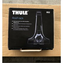 【アウトレット品】THULE スーリー ベースキャリア TH952 レインガーターフットセット 20cm_画像1