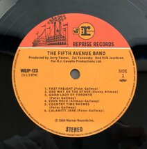 ★中古品★LPレコード WQJP-123 『The Black Crowes』 THE FIFTH AVENUE BAND タワーレコード限定盤 ワーナー・ミュージック_画像3