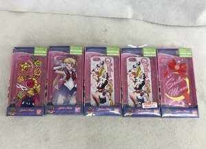 ☆未使用品☆iPhone5/5s用ケース5点セット 美少女戦士セーラームーン BANDAI バンダイ ※ダブりあり