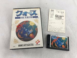 ★ジャンク品★MSX2/MSX2+ カートリッジROMソフト クォース(QUARTH) コナミ