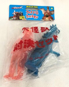 ☆未使用品☆【未開封】ソフビ 大怪獣対決セット ウルトラマン ベムラー クリア M1号