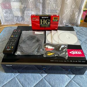  beautiful goods, Toshiba BD.VHS Triple recorder (D-BW1005K) maintenance and operation verification ending 