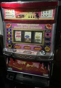  pachinko slot machine apparatus Pioneer King castle -30 rare Junk part removing present condition delivery 