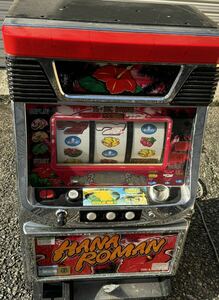  pachinko slot machine apparatus 4 serial number Taiyo flower ..-30 Junk part removing present condition delivery 