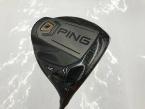 １W　PING ピン　G400 LS TEC　10度　flex:S　Speeder661 EVOLUTION4　メンズ右　即決価格