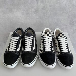 VANS オールドスクール 2足セット 27.5㎝ チェッカーフラッグ