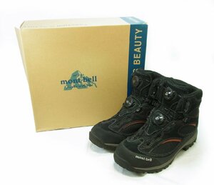 中古 mont-bell/モンベル テナヤブーツ ブラック 登山靴 GORE-TEX サイズ27.0cm トレッキングシューズ BOA 1129321