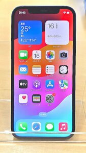 美品・SIMフリー アップル/Apple アイフォン/iPhone12 128GB ブルー/Blue A2402 MGHX3J/A バッテリ92% スマホ／スマートフォン