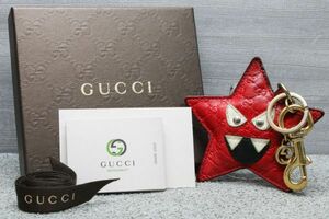 グッチ キーホルダー スター レッド 星 ぬいぐるみチャーム GUCCI