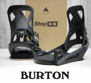 【新品:SALE】24 BURTON Mens Step On Re:Flex - BLACK - M 正規品 保証付 ステップオン スノーボード バインディング