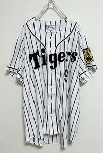 送料230円〜 希少 ミズノ製 公式 阪神　タイガース ホーム用 ユニフォーム 高山 俊　#9 NPB プロ野球 size O（XL相当）