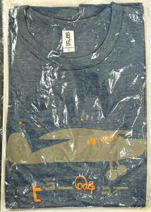 ◇◆ 【新品】　小沢健二　『＂重力に逆らう＂ 飛行機 Tシャツ ① 』　Lサイズ　水色