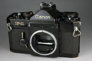 動作確認済み Canon 旧 F-1 FLASH COUPLER F ボディ 露出計動作品 フィルムカメラ 一眼レフ キヤノン キャノン #325