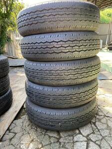 BRIDGESTONE 195/80/15. 107/105 N Lt5本エコピア