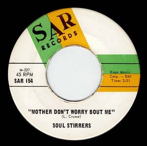 Soul Stirrers / Mother Don’t Worry Bout Me ♪ Lead Me To Calvary (Sar)