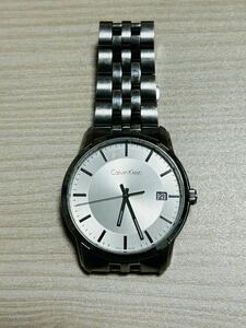 [ прекрасный товар ] наручные часы Calvin Klein кварц наручные часы USED товар 