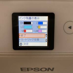 動作品 EPSON エプソン プリンター EP-710A 純正インクのみ使用 レーベル印刷可能 ホワイト 6色独立インクの画像2