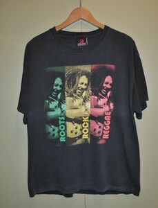 ユーズド 90年代 BOB MARLEY ROOTS ROCK REGGAE ボブ マーレー Tシャツ MADE IN USA