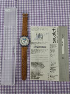 SWATCH 腕時計 アンティーク調 試着程度の極美品