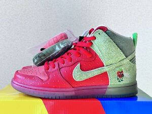 Nike SB Dunk High Strawberry Cough 25.5cm