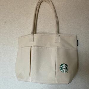 スターバックス トートバッグ 福袋 キャンバス地 タンブラーポケット 肩かけ スタバ STARBUCKS 人魚 ロゴ 2021