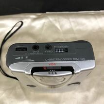 カセットレコーダー 2個 SONY TCM-400 WINTECH _画像8