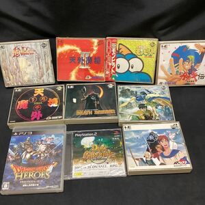  game soft PlayStation PC engine CD-ROM CD-ROM2 game soft CD junk. possibility equipped 