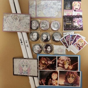 鬼滅の刃 ufotable DINING ダイニング 刀鍛冶の里編 WT ワールドツアー 柱稽古 お楽しみくじ Wチャンス B2原画ポスター チェキ 甘露寺蜜璃