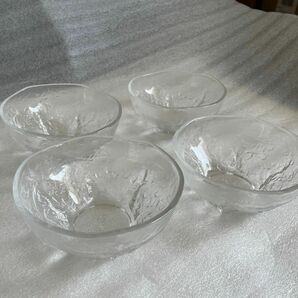 ASAHI BEER ガラス 小鉢　直径約13cm
