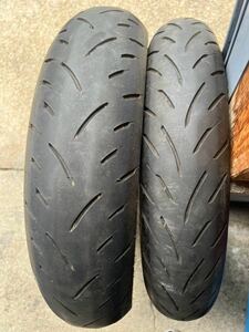 ダンロップ　GPR300 110/70R17 140/70R17 2020年製　中古品