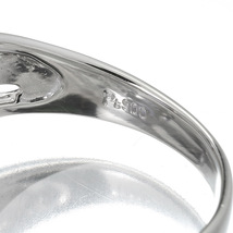 3連デザインリング ペア―シェイプ 指輪 タンザナイト 0.75ct ダイヤモンド 0.25ct プラチナPt900 10号 中古 プレラブド 返品OK『5％OFFク_画像3