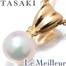 タサキ デザインネックレス アコヤ真珠 6.2mm K18 TASAKI 中古 プレラブド 返品OK『5％OFFクーポン対象』_画像1