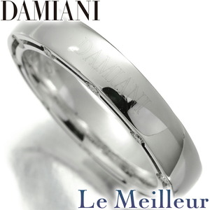  Damiani ti. side ring ring diamond K18WG 11 number DAMIANI used pre Rav do returned goods OK